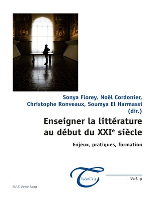 cover image of Enseigner la littérature au début du XXIe siècle